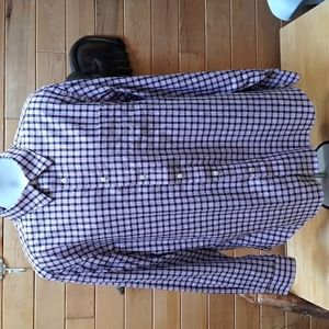 Long sleeve button down casual shirt